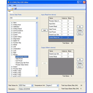 Zesta Watlow EZ-ZONE® GSD Editor