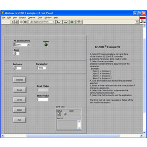 Zesta Watlow EZ-ZONE® LabVIEW™ Driver