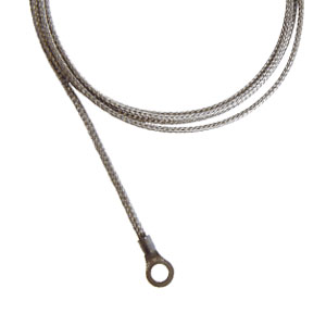 Zesta Ring Terminal Style Thermocouples with SS Braided Leads