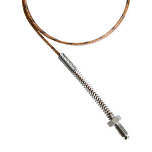 Zesta Nozzle Style Thermocouple with Fiberglass Leadwire