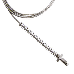 Zesta Nozzle Style Thermocouple with SS overbraid